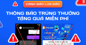 Cảnh báo lừa đảo mạo danh Ngày không tiền mặt tặng 1,99 triệu đồng