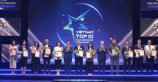 Công bố top 10 doanh nghiệp công nghệ số Việt Nam 2023
