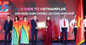 Báo điện tử VietnamPlus ra mắt giao diện mới kết hợp sử dụng AI