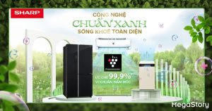 Công nghệ diệt khuẩn chuẩn xanh Plasmacluster ion từ Sharp - Tự hào hai thập kỷ mang lại cuộc sống